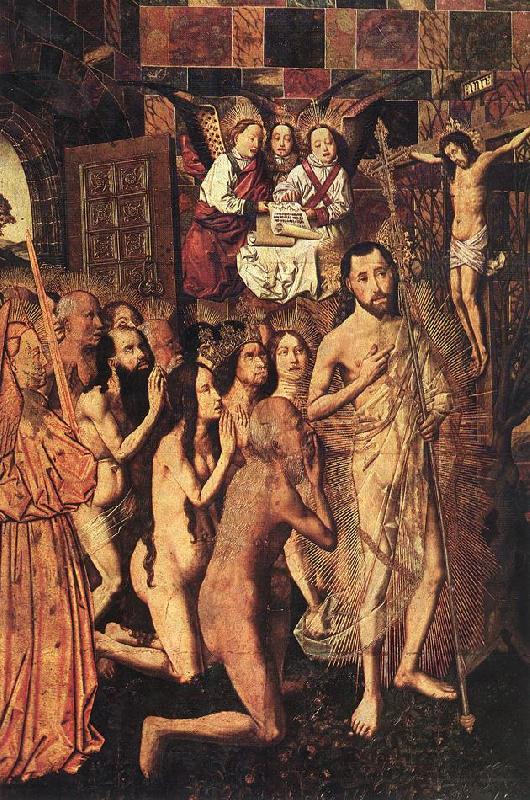 Bartolome Bermejo Christ Leading the Patriarchs to the Paradise France oil painting art